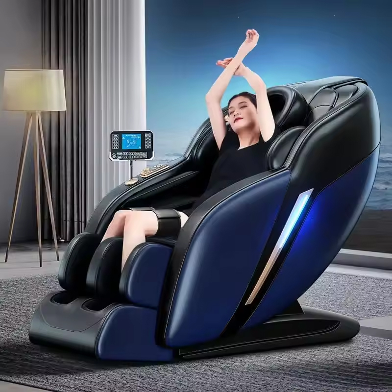 Silla de masaje de cuerpo completo con calefacci&oacute;n por gravedad cero Panaseima Shiatsu autom&aacute;tica con control remoto de lujo relajante port&aacute;til de China