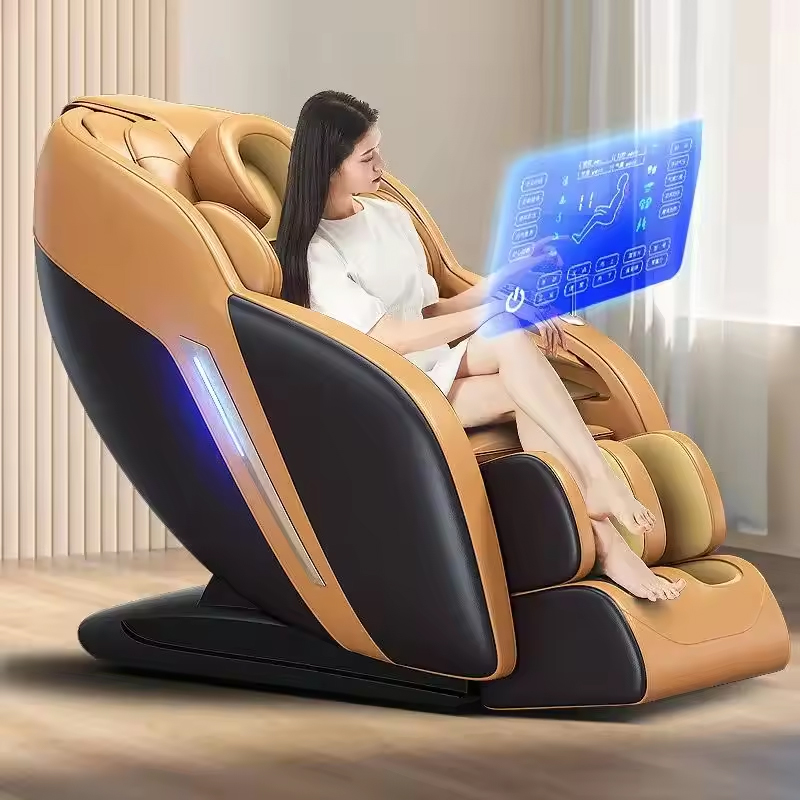 Silla de masaje de cuerpo completo con calefacci&oacute;n por gravedad cero Panaseima Shiatsu autom&aacute;tica con control remoto de lujo relajante port&aacute;til de China