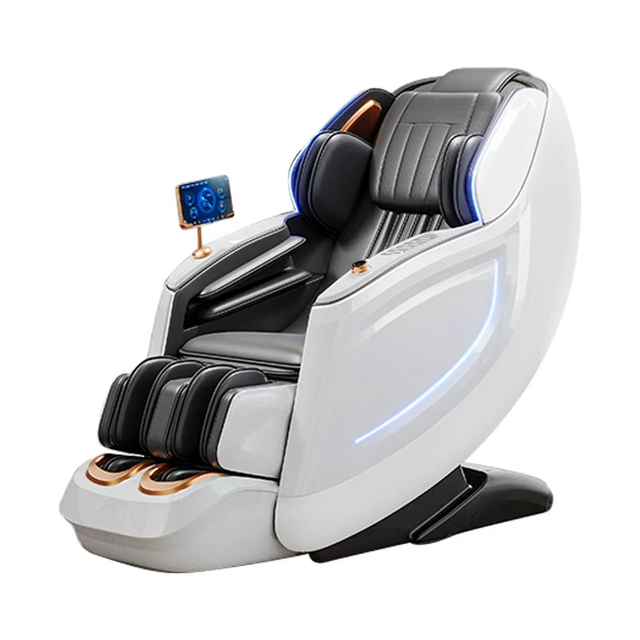 Lyxig modern Zero Gravity elektrisk massagestol med kn&aring;dnings- och fotshiatsu